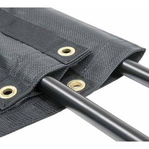 imageMytee Products 7 x 18 Dump Truck Vinyl Coated Mesh Tarps Cover with 5 Inch 18oz Double Pocket8 x 16