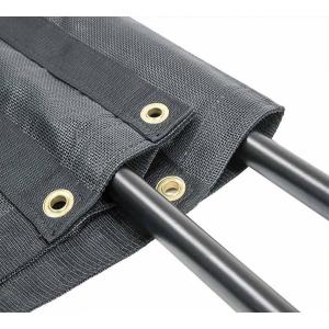 imageMytee Products 76quot x 14 Dump Truck Vinyl Coated Mesh Tarps Cover with 5 Inch 18oz Double Pocket7x24