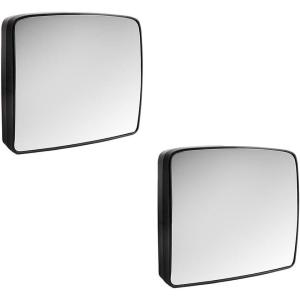 imageMytee Products Black Door Mirror Lower LHRH Electric Adjustment  Fits KW T680 T880 W900 Models 20112024 Replaces OEM 154810012 3150037 Automann 56359046 AM563590462  Pack