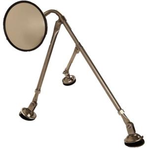 imageMytee Products Fender Tripod Adjustable 21quot  3275quot Tripod W 85quot Convex Mirror Stainless Steel Finish Replaces OEM 97686