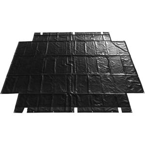 imageMytee Products Mytee Product 12 x 20 18oz Vinyl RollOff Dumpster Tarp Waterproof Container Cover 15yd Vinyl tarp12 x 20