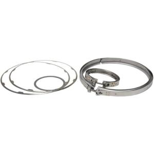 imageMytee Products New Diesel Particulate Filter DPF Clamp And Gasket Set Compatible with Volvo Replaces 23108406 6749070 6749071 82831