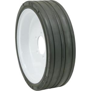 imageMytee Products SkyJack 158437 Scissor Lift Tires 12 x 4 Plain Model  SJIII3219 SJIII3015 SJIII3215 SJIII3019  NonMarking Wheel Assembly16 x 5 x 12 1  Pack