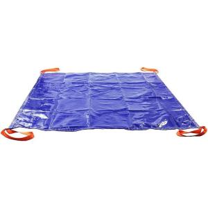 imageMytee Products Snow Removal Tarps Snow Tarp Demo 12 x 20 26 oz Vinyl wWebbing Loop 10000 lbs16 x 16