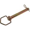 imageAgraLink 5 Pcs Swivel Hitch Pin 58quot x 414quot wClips  Zinc Plated High Carbon Steel Trailer Hitch Safety ampamp Security Pin for Tractors34 x 414