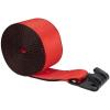 imageMytee Products 10 Pack 4quot x 27 Winch Straps wFlat Hook WLL 5400 Flatbed Tie Down StrapRed