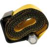 imageMytee Products 10 Pack 4quot x 5 Roll Off Container Yellow Winch Strap wLarge Flat Hook for Roll Off Truck 5400 lbs Working Load LimitBolt on Yellow