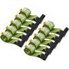imageMytee Products 10 Pack 4quot x 5 Roll Off Container Yellow Winch Strap wLarge Flat Hook for Roll Off Truck 5400 lbs Working Load LimitGreen