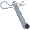 imageMytee Products 10 Pack 5th Wheel Hitch Pins ampamp Clips 12Inch Diameter for Trailer Hitches  Stainless Steel Hitch Pin with Box End 12quot x 478quot Usable Length with Clevis Clip50  Pack