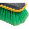 imageMytee Products 10quot BiLevel Car Wash Brush and 4 to 8 Extendable Handle wSoft Bristles Suitable for Auto RV Truck Boat Camper Exterior Washing Cleaning Green1  Pack