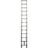 imageMytee Products 125 Telescoping Ladder 330 lbs Capacity  Aluminum Extention Ladder wStabilizer Bar  Folding Collapsible Ladder for Extend n Climb RV or for Household ampamp Outdoor Work