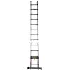 imageMytee Products 165 Telescoping Ladder A Frame  Aluminum Extention Ladder with Balance Bar Carry Handle ampamp Tool Tray  Folding Collapsible Ladder for Extend ampamp Climb RV or for Household