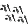 imageMytee Products 2 Pack 12quot Hitch Pin with Lock Keyed Alike Fits 114quot Receiver  Trailer Hitch Receiver Pin Lock for Hitch Bike Rack Tray Ball Tow Rope for Trailer Truck Car Boat58 4  Pack