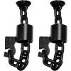 imageMytee Products 2 Pack 38quot Grade 70 Floor Chain Tie Down Anchor for Trailer Truck Bed Deck Auto Lift Wrecker  Trailer Chain Tie Down Weld On  6000 lbs WLLBlack