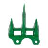 imageMytee Products 2 Pack Combine Platform Sickle Bar Rock Guard Replacement John Deere Part  213508 I Powder Coated Leaf Green Forged Steel Sickle Guard w3Prongs  Prevents Damage from Rocks ampamp Debris1  Pack