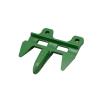 imageMytee Products 2 Pack Combine Platform Sickle Bar Rock Guard Replacement John Deere Part  213508 I Powder Coated Leaf Green Forged Steel Sickle Guard w3Prongs  Prevents Damage from Rocks ampamp Debris1  Pack