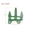 imageMytee Products 2 Pack Combine Platform Sickle Bar Rock Guard Replacement John Deere Part  213508 I Powder Coated Leaf Green Forged Steel Sickle Guard w3Prongs  Prevents Damage from Rocks ampamp Debris1  Pack