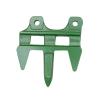 imageMytee Products 2 Pack Combine Platform Sickle Bar Rock Guard Replacement John Deere Part  213508 I Powder Coated Leaf Green Forged Steel Sickle Guard w3Prongs  Prevents Damage from Rocks ampamp Debris2  Pack