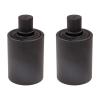 imageMytee Products 2 Pack Excavator Track Top Roller for 2657675 Caterpillar Excavator Compatible  Black Forged Carbon Steel  Shaft Diameter 1316 304CCR 305CCR 305E2  Pack