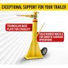 imageMytee Products 2 Pack Semi Trailer Stabilizing Jack 100000 Lbs Static 50000 Lbs Lifting Capacity1  Pack