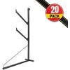 imageMytee Products 2 Pack Shipping Container Pipe Rack w Workbench  2918quotL x 5318quotH 550 lbs WLL Black Powder Coated Steel Rack for Trailer Containers  Welded Hook Easy Installation20  Pack
