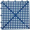 imageMytee Products 24 Pack 12quotx12quot 12quot Thick Non Slip Interlocking Self Drainage Tiles for Bathroom Floor  Interlocking Deck Tiles for Outdoor Kitchen Shower Pool Balcony Wet Area GymBlue