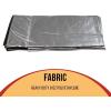 imageMytee Products 25 x 33 Heavy Duty 8oz Hay Tarps  145 mil Waterproof Poly Tarpaulin with UV ampamp Frost Resistance SilverBlack TearProof Cover for Agriculture Equipment15 x 27
