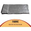 imageMytee Products 25 x 33 Heavy Duty 8oz Hay Tarps  145 mil Waterproof Poly Tarpaulin with UV ampamp Frost Resistance SilverBlack TearProof Cover for Agriculture Equipment25 x 48