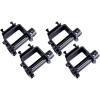 imageMytee Products 4 Pack Bolt on Winch Flatbed Trailer Truck WinchesBlack