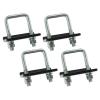 imageMytee Products 4 Pack Hitch Tightener U Bolt  Heavy Duty Zinc Plated AntiRattle Stabilizer for 125quot ampamp 2quot Hitches Reduce Movement from Hitch Tray Cargo Carrier Bike Rack Trailer Ball Mount4  Pack