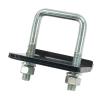 imageMytee Products 4 Pack Hitch Tightener U Bolt  Heavy Duty Zinc Plated AntiRattle Stabilizer for 125quot ampamp 2quot Hitches Reduce Movement from Hitch Tray Cargo Carrier Bike Rack Trailer Ball Mount2  Pack
