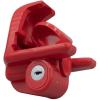 imageMytee Products 4 Pack Trailer Ball Hitch Lock with Keys  Fit 178quot 2quot ampamp 2516quot Couplers  HeavyDuty Steel Red Coupler Lock for Trailer Hitches  Connectors for Truck Trailers Boat ampamp RV1  Pack