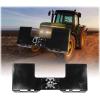 imageMytee Products 516 Skid Steers Mount Plate w 2quot Removable Hitch Receiver Compatible wKubota ampamp Bobcat Skid Steers ampamp Tractors  Heavy Duty Universal Quick Attach Plate38