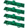 imageMytee Products 5quotx 22quot Tractor Bucket Grab Hooks Bolt 2quot Hitch Receiver for Deere 1025R 2320 2520 2720 2025R 2032R 2038R 3032E 4010 4100 4110 4115 Tractor Bolton Plate wDRing ampamp Grab HooksGreen