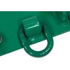 imageMytee Products 5quotx 22quot Tractor Bucket Grab Hooks Bolt 2quot Hitch Receiver for Deere 1025R 2320 2520 2720 2025R 2032R 2038R 3032E 4010 4100 4110 4115 Tractor Bolton Plate wDRing ampamp Grab HooksGreen