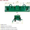 imageMytee Products 5quotx 22quot Tractor Bucket Grab Hooks Bolt 2quot Hitch Receiver for Deere 1025R 2320 2520 2720 2025R 2032R 2038R 3032E 4010 4100 4110 4115 Tractor Bolton Plate wDRing ampamp Grab HooksGreen