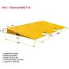 imageMytee Products 68quot x 86quot HD Steel Shipping Container Loading Ramps 14000 Lbs Capacity49 x 86