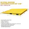 imageMytee Products 68quot x 86quot HD Steel Shipping Container Loading Ramps 14000 Lbs Capacity68 x 86