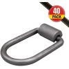 imageMytee Products 8 Pack 12quot Heavy Duty WeldOn Extended Forged D Ring w Mounting Brackets  11000 lbs Bracking Strength  Tie Down Anchor DRing for Trailer Truck Cargo RV ATV Tiedowns40  Pack