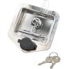 imageMytee Products 8 Pack Stainless Steel Tool Box Lock with Two Keys Each  Truck Trailer RV Door Latch with Gasket THandle  Highly Polished Stainless Steel8  Pack