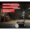 imageMytee Products Air Operated Portable 501 Grease Pump System for 120 lbs 16 Gallon  Pneumatic Single Acting Grease Pump Drum Cover Dolly Follower Plate Control Valve and Hose35 LBS Container w Trolley