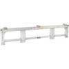 imageMytee Products Aluminum Load Leveler Bridge for Flatbed Trailer  20000 lb Capacity  for Standard Stake Pocket 3 38quot Wide