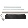 imageMytee Products Black Poly Quarter Fender for Semi Truck Set 24quotx24quot  Standard Mounting Tube Bracket Kit Included  Semi Truck Accessories for Kenworth Freightliner Peterbilt Set of 2Stainless Steel Quarter Fender