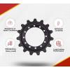 imageMytee Products Cast Track Sprocket for Caterpillar 3041870 Track Loader  15 Teeth ampamp 12 Bolt Holes  Carbon Structural Steel Undercarriage Components 259D 259B3 239D
