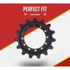 imageMytee Products Cast Track Sprocket for Caterpillar 3041870 Track Loader  15 Teeth ampamp 12 Bolt Holes  Carbon Structural Steel Undercarriage Components 259D 259B3 239D