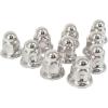 imageMytee Products Chrome Metal Lug Nut Covers 2quotH fits 33mm Push on 20 Pack10  Pack
