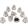 imageMytee Products Chrome Metal Lug Nut Covers 2quotH fits 33mm Push on 20 Pack10  Pack