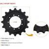 imageMytee Products Forged Track Sprocket for Mustang 180917 Takeuchi 0880166210 Gehl 180917 Compact Track Loader 16 Teeth 9 Bolt Holes Undercarriage TL8 CTL60