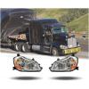 imageMytee Products Headlamp Driver Side LeftHand Fits T680 20132021 Headlight Replaces P54610310000Pair Set