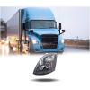 imageMytee Products LED Headlamp Left Hand Driver Side Headlight Resistant Polycarbonate Lens Fits VNL Models 20042017 Replaces 22141241 Freightliner VOL 22141241Left  Driver Side